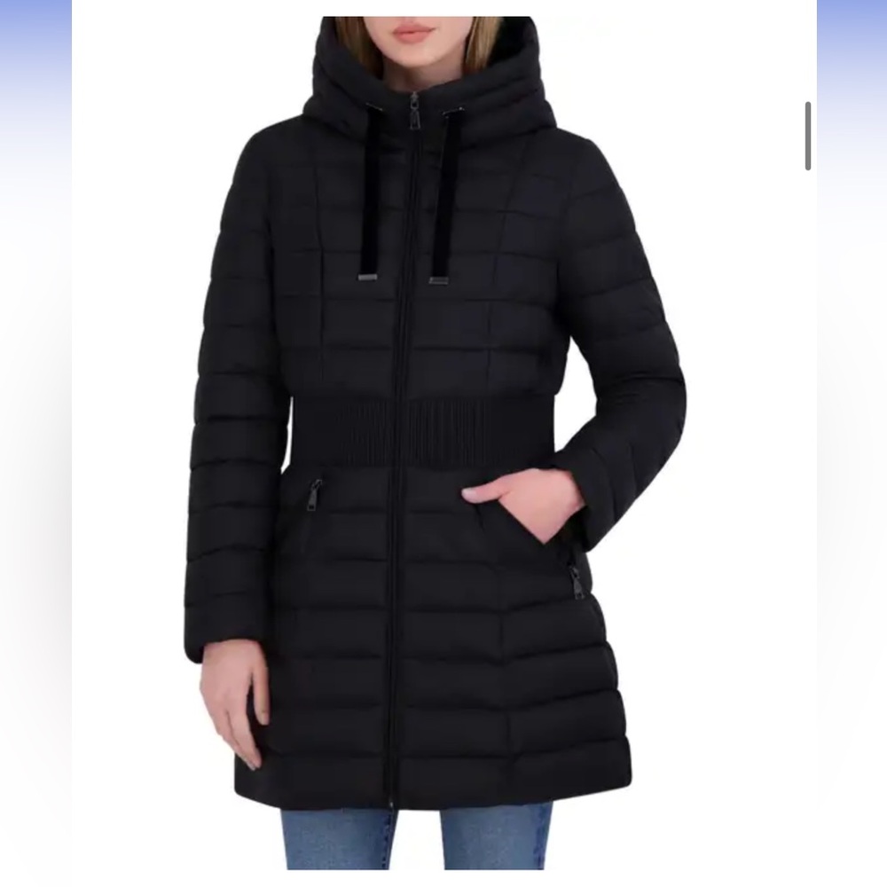 Tahari Irene Hooded Jacket
